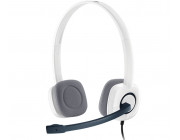Logitech Stereo Headset H150 Coconut White, Noise-canceling Microphone, In-line audio controls, Versatile design